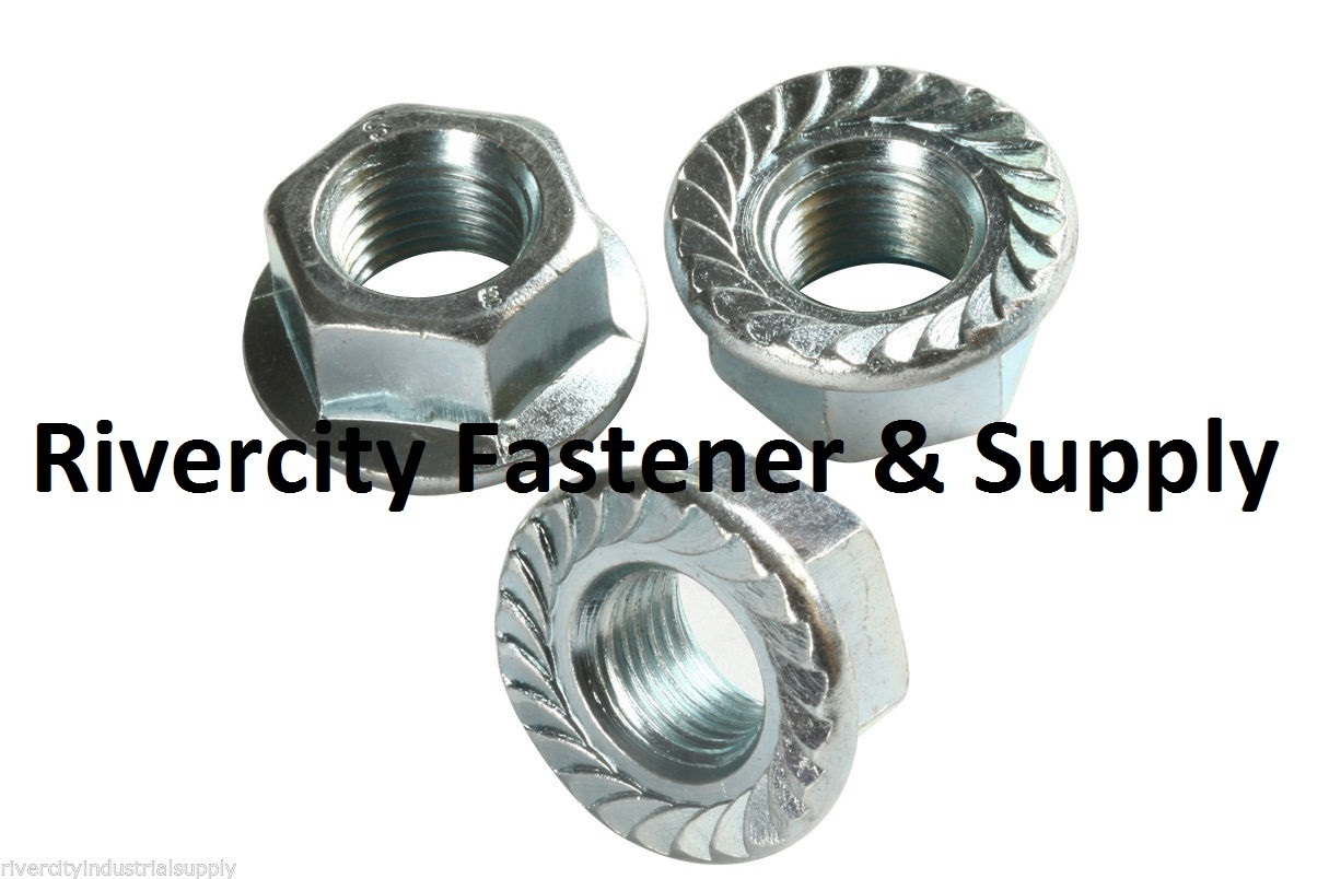 (10) M4-0.7 Serrated Flange Lock Nuts 4mm x .7 Spin Whiz Nut M4x.7