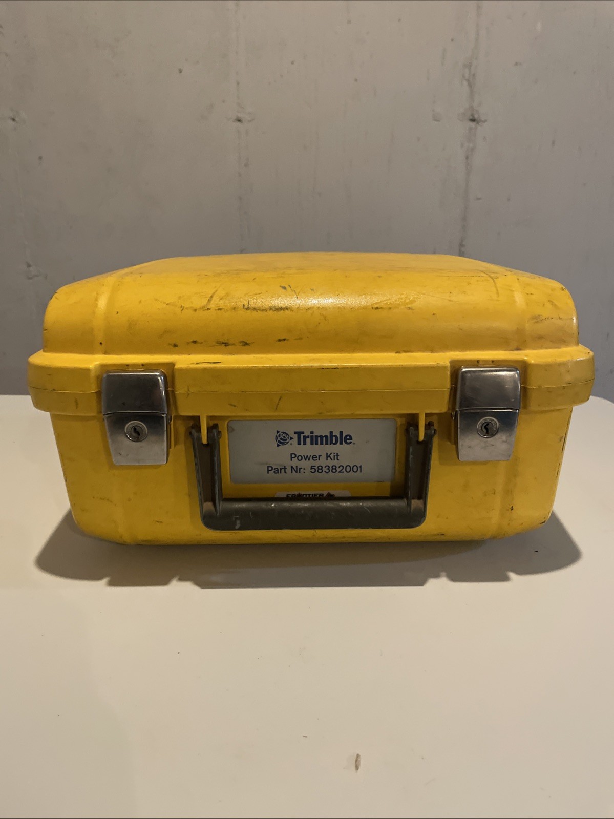 Trimble Hard Carry Case 58382001 GPS Receiver Power Kit for 5700 5800- CASE ONLY
