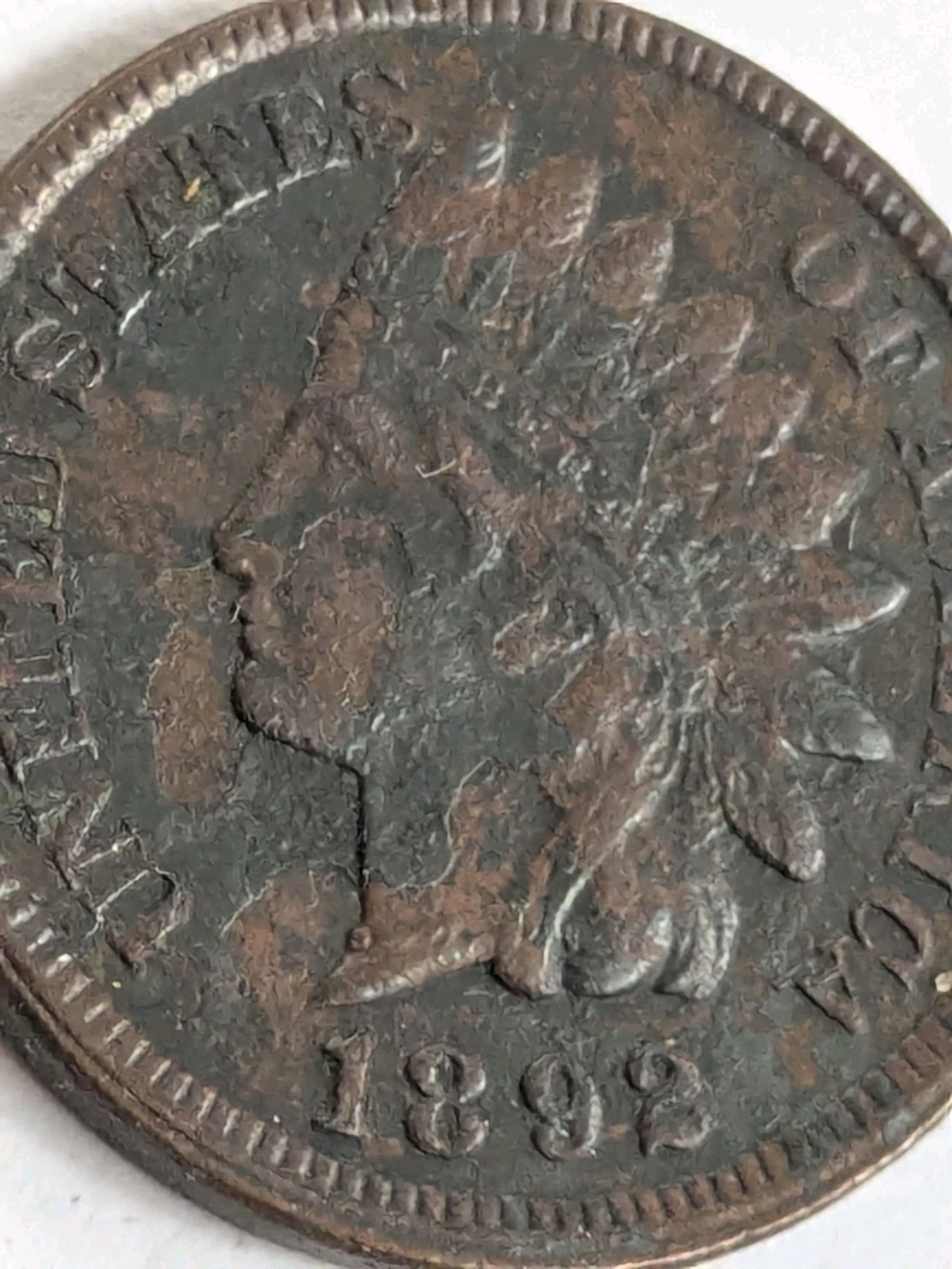 1893 INDIAN HEAD CENT As Shown Fine + Details
