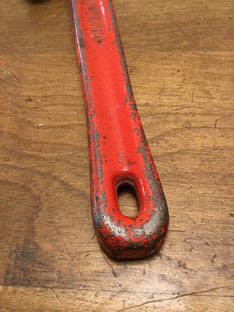Ridgid Pipe Monkey Wrench Ridge Tool Heavy Duty 14
