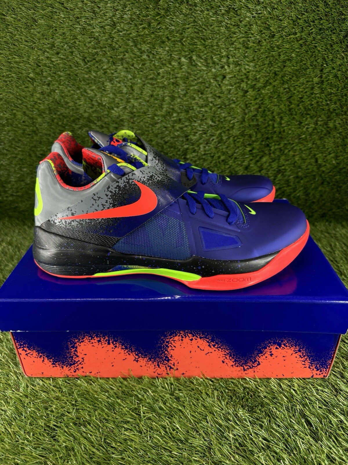 Size 11 - Nike Zoom KD 4 Nerf FQ8180-400 Brand New In Hand