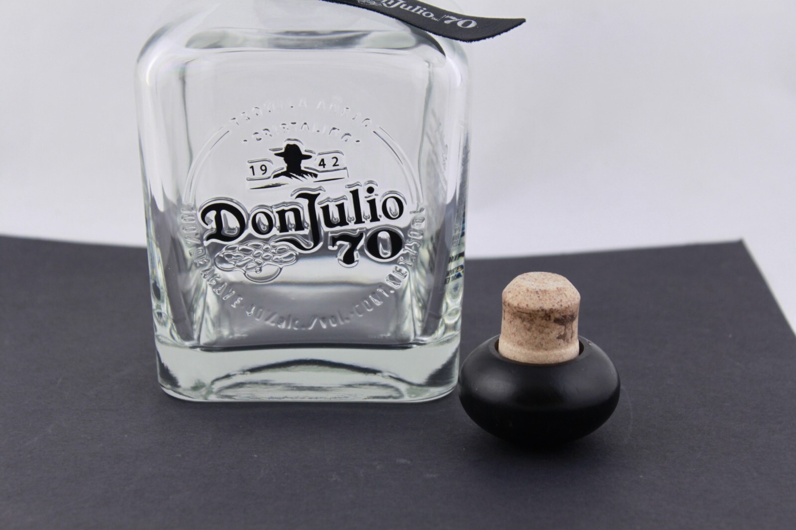 TEQUILA DON JULIO 70 EMPTY BOTTLE AND BOX – MINT