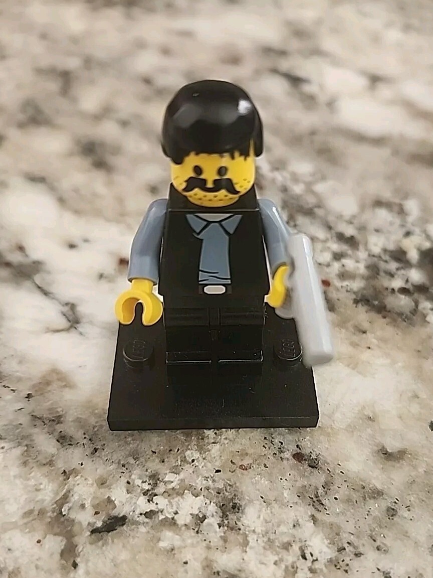 Custom Lego Minifigure Charles Bronson Deathwish Made From Vintage Parts