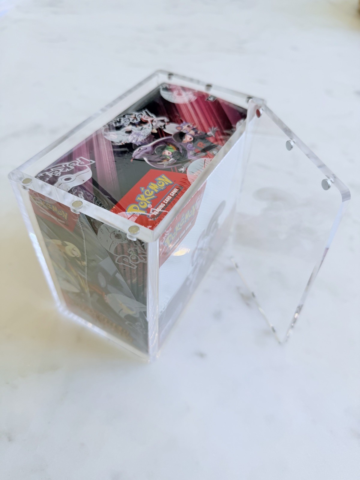 Pokemon Booster Box BB Acrylic Display Case Magnetic Lid UV Protection Premium