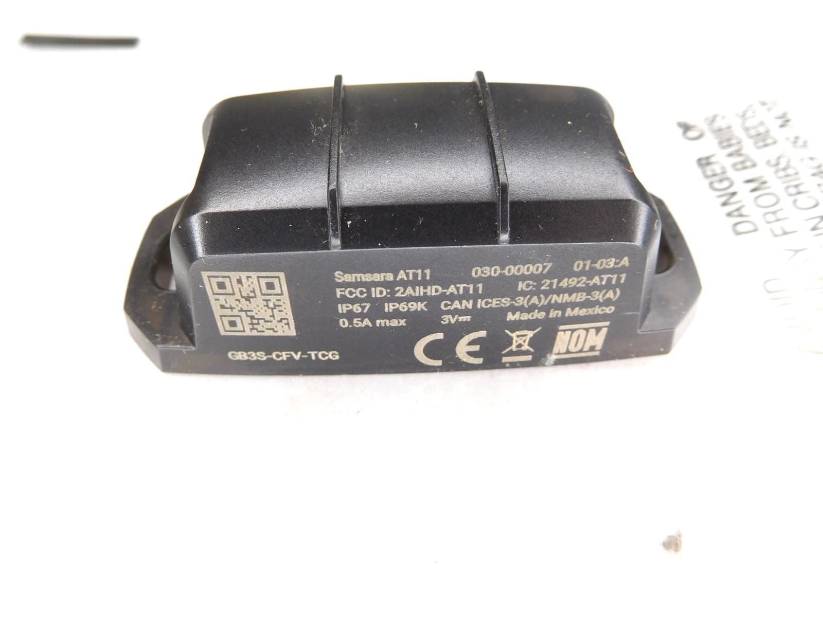 Samsara AT11 030-00007 Fleet Management Tracking Sensor Device (020526)