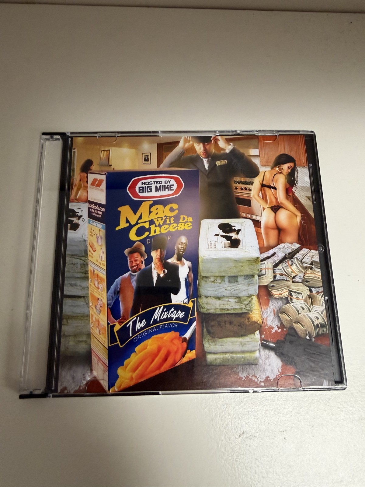 BIG MIKE FRENCH MONTANA MAC WIT DA CHEESE THE MIXTAPE PROMO MIX CD 2009