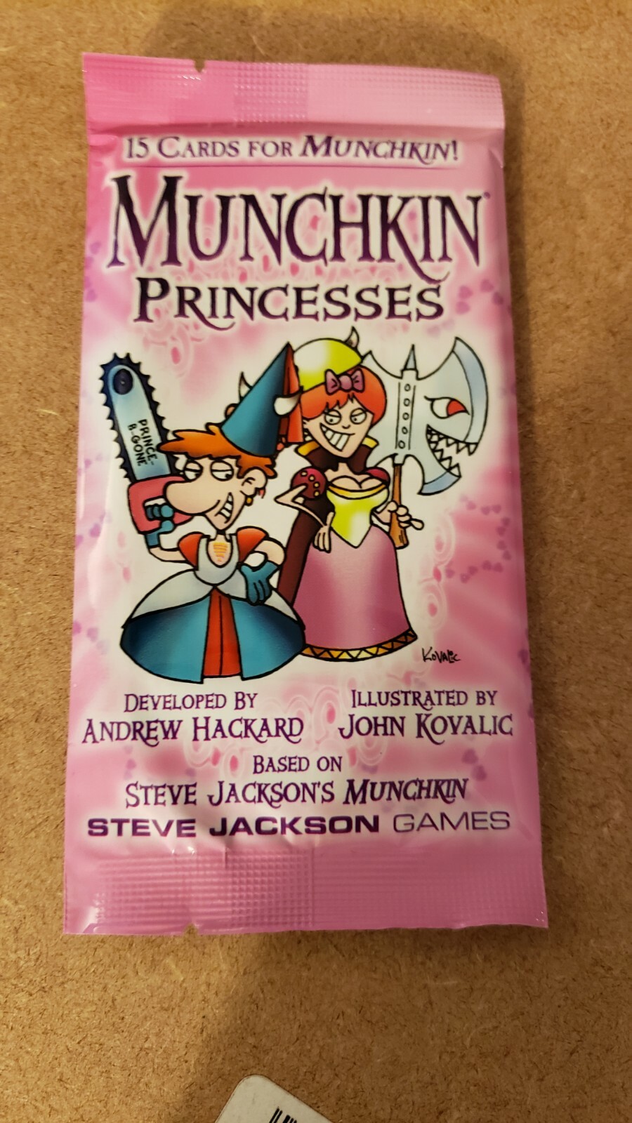 Munchkin Princess packs Factory Sealed Unopened