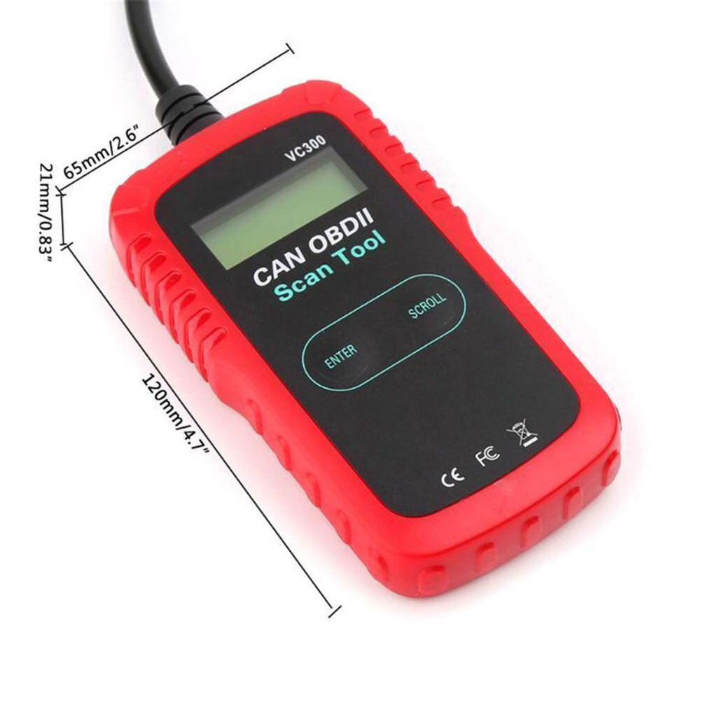 Automotive OBD2 Code Reader Check Engine Car Scanner OBDII EOBD Diagnostic Tool
