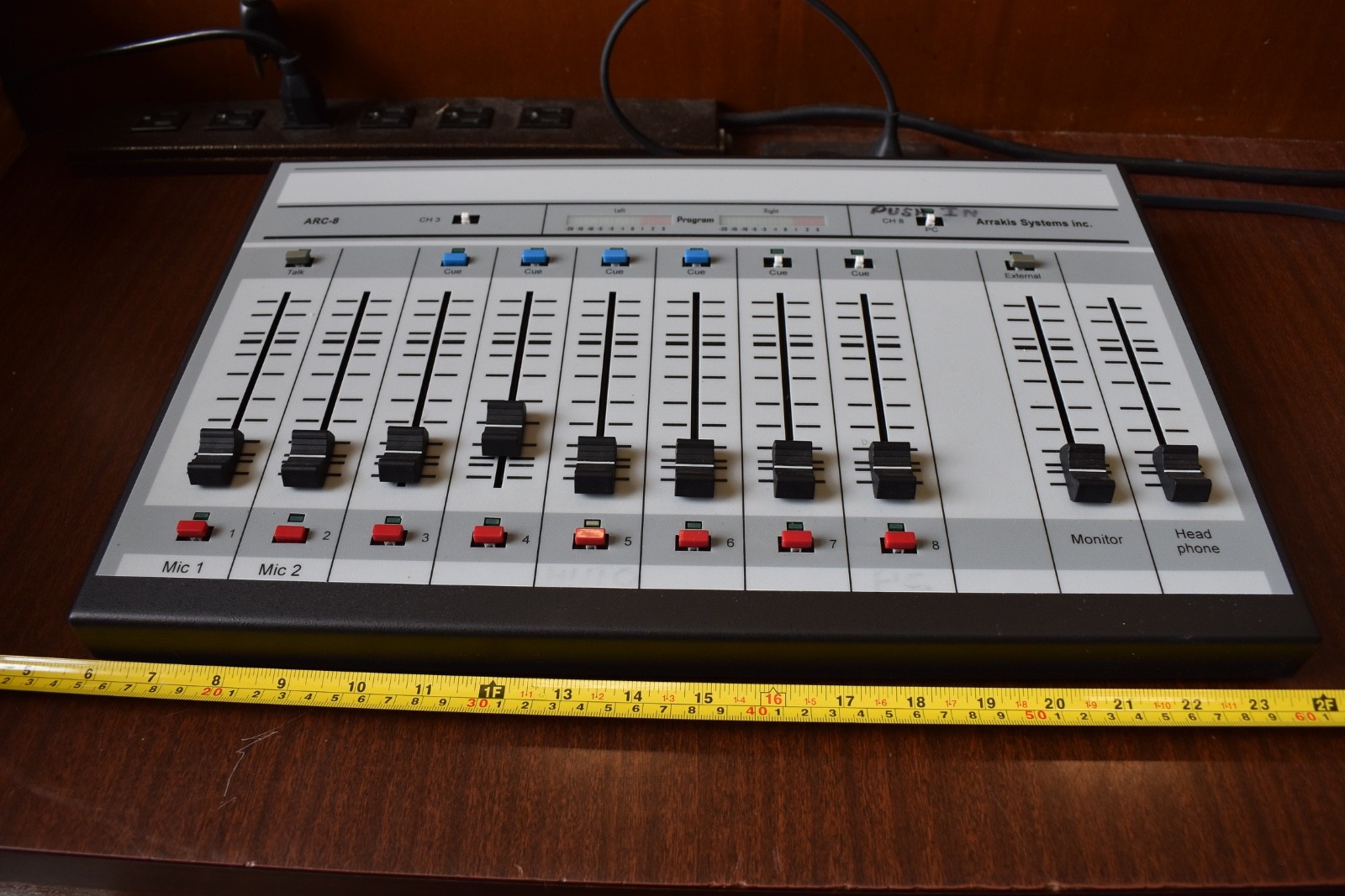 Arrakis Systems ARC-8 Mixing Board Model# ARR1404233 USED