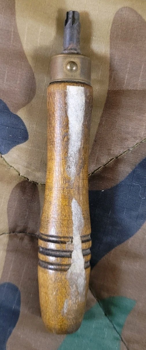 Vintage Wood Handle Primer Pocket Cleaner