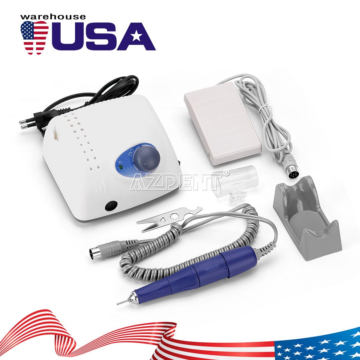 Dental Electric Micro Motor High Speed Polishing Handpiece Drills Machine File