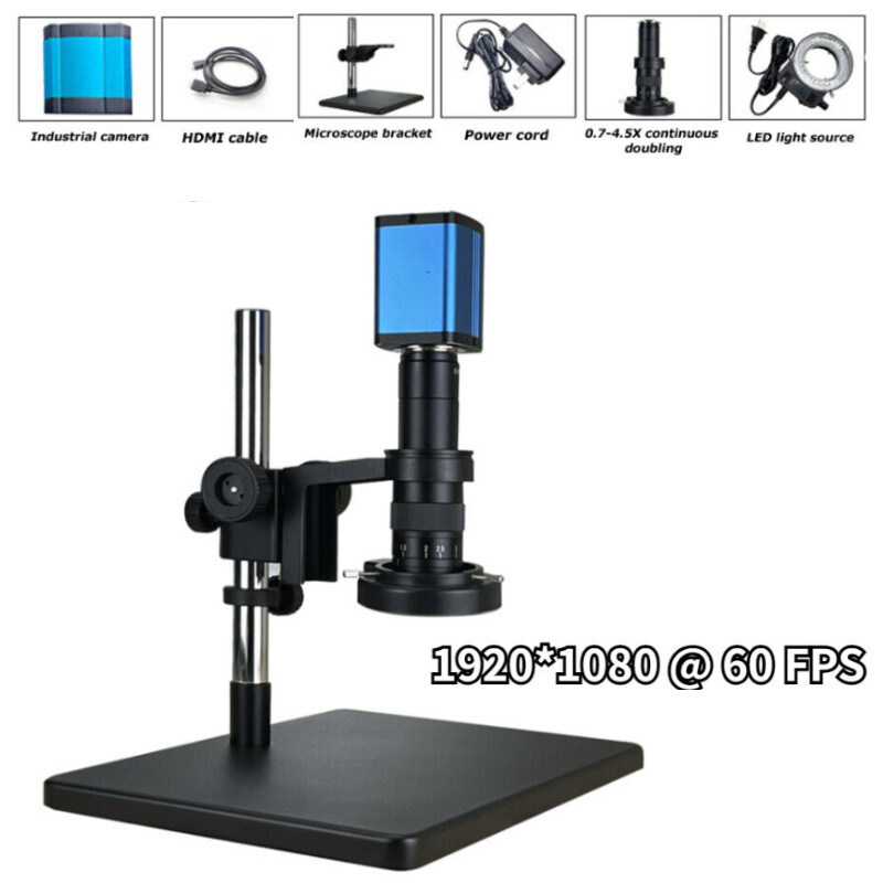 HDMI Laboratory High-precision Industry Microscope Camera 1080P USB Digital Tool