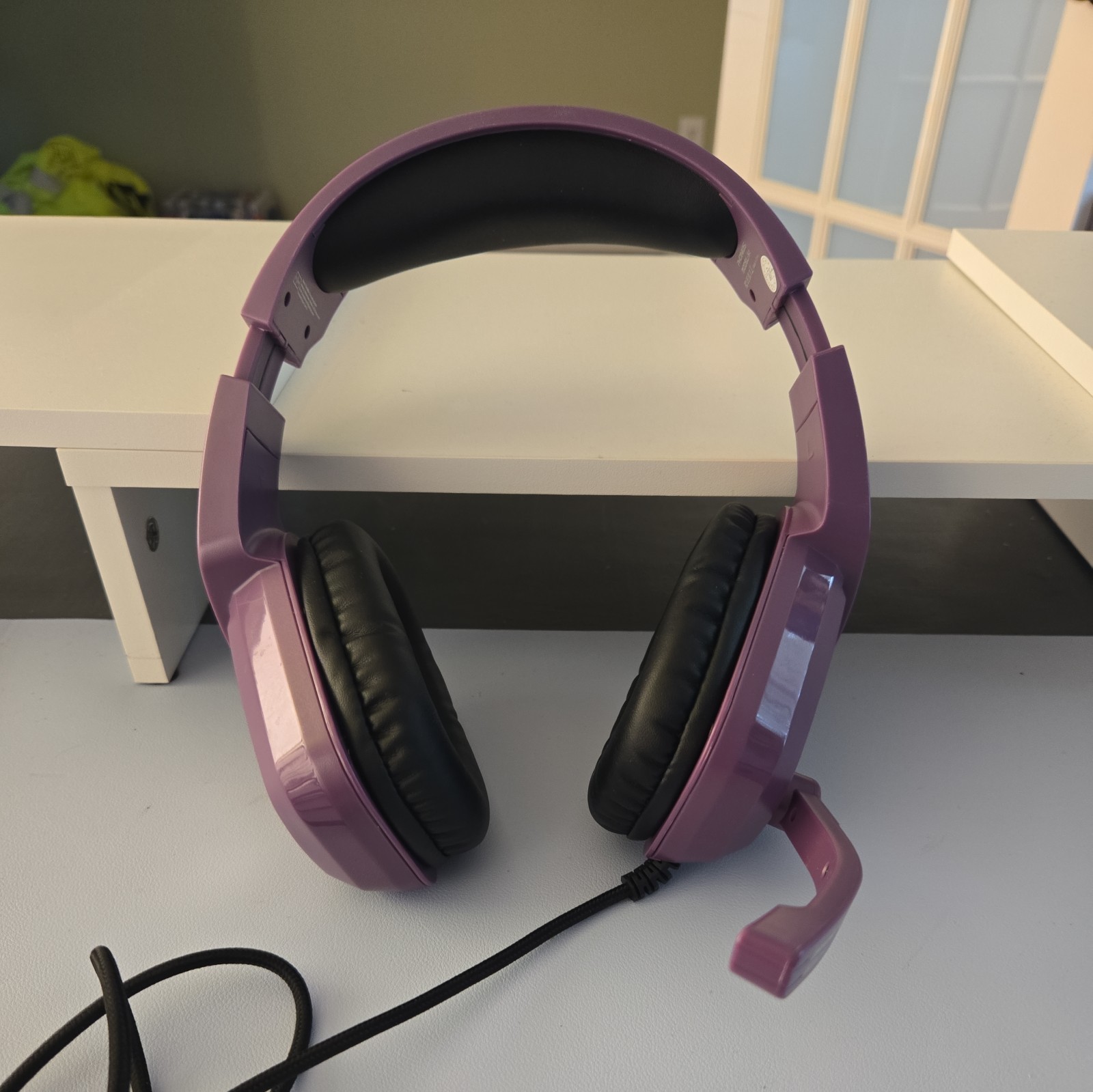 Phonikas Wired Gaming Headset w/mic. Purple NICE