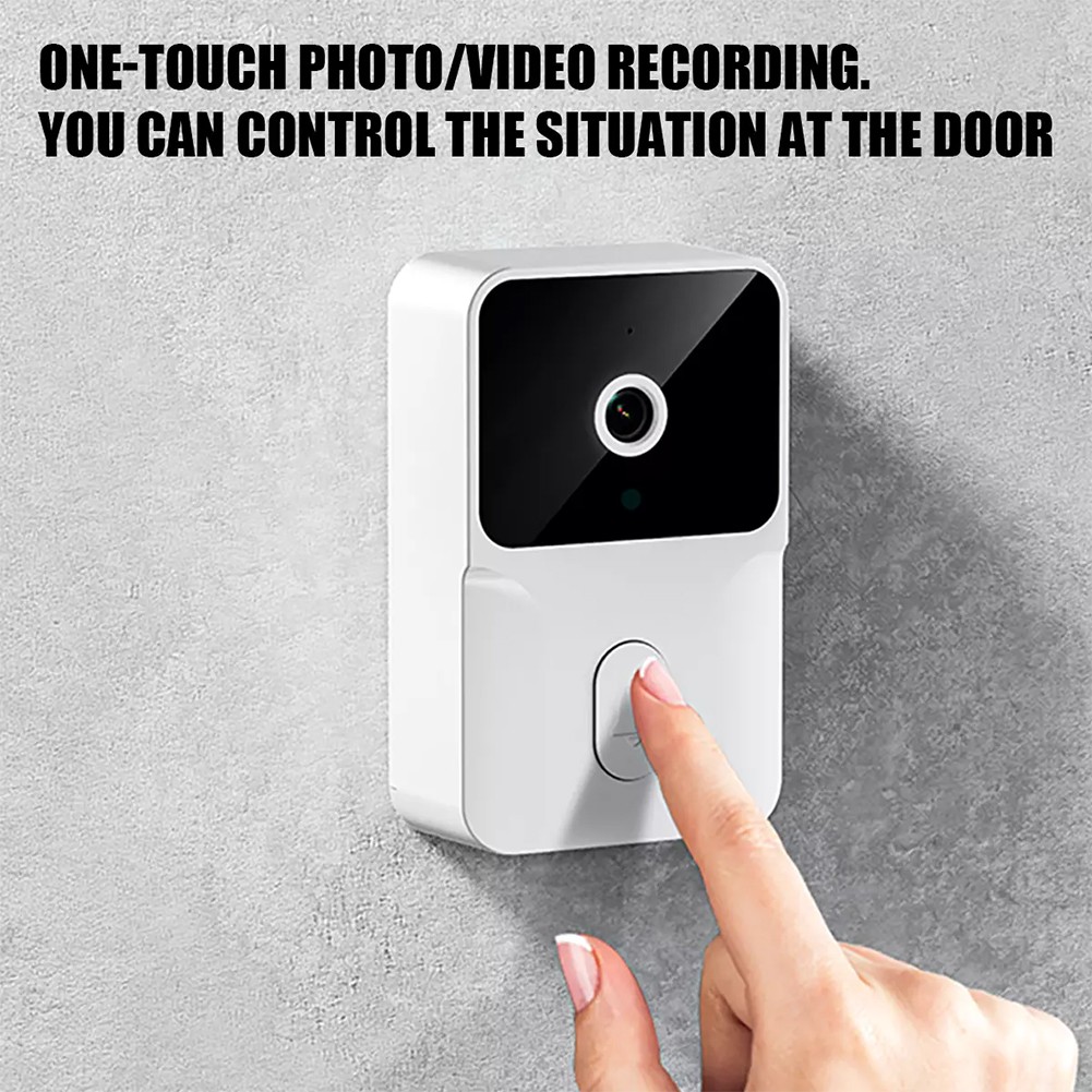 Smart Wireless Video Doorbell Phone Security Camera Door Bell Ring 2.4G Intercom