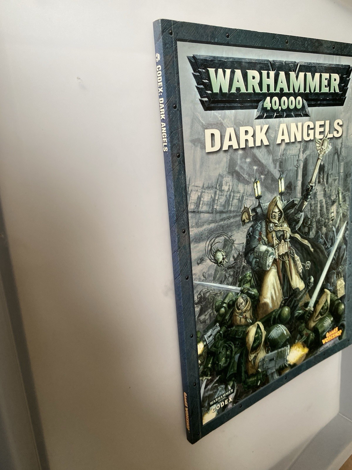 40k 4th Ed Dark Angel Codex, OOP Softcover Book, V.Good Condition
