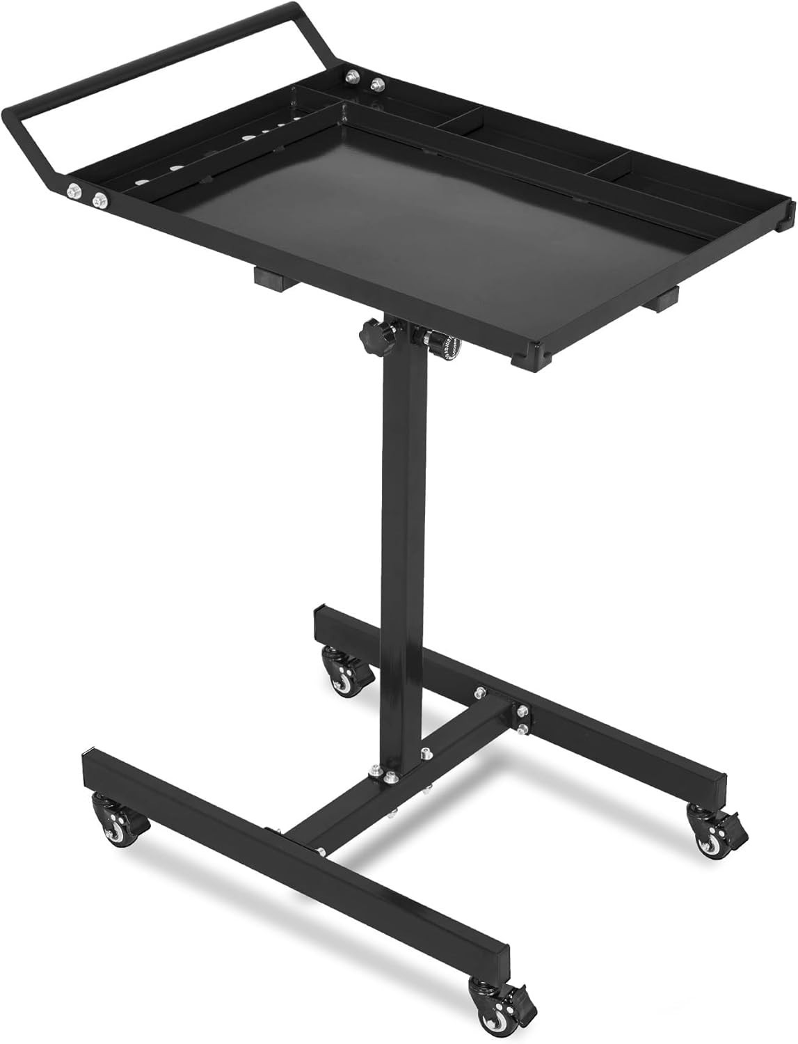 35-45 Inch Adjustable Height Worktable 220 Lbs Capacity Heavy-Duty Work Table