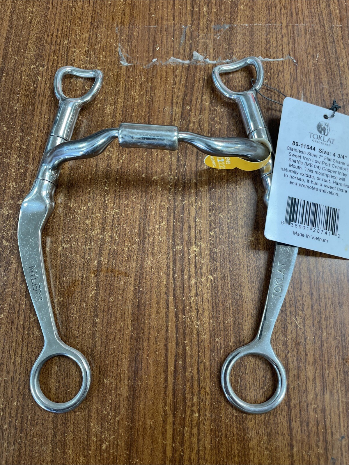 89-11044 Myler 7 Inch Flat Shank Size 4 3/4