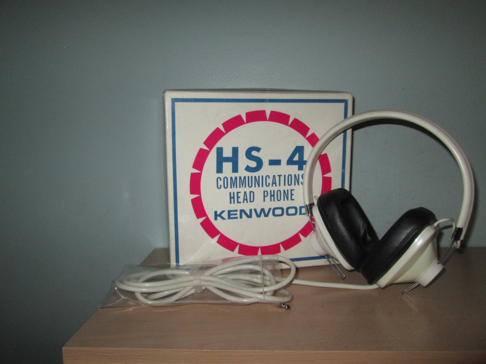 KENWOOD HS-4 Communications Headphones – Vintage Trio-Kenwood Japan in Box