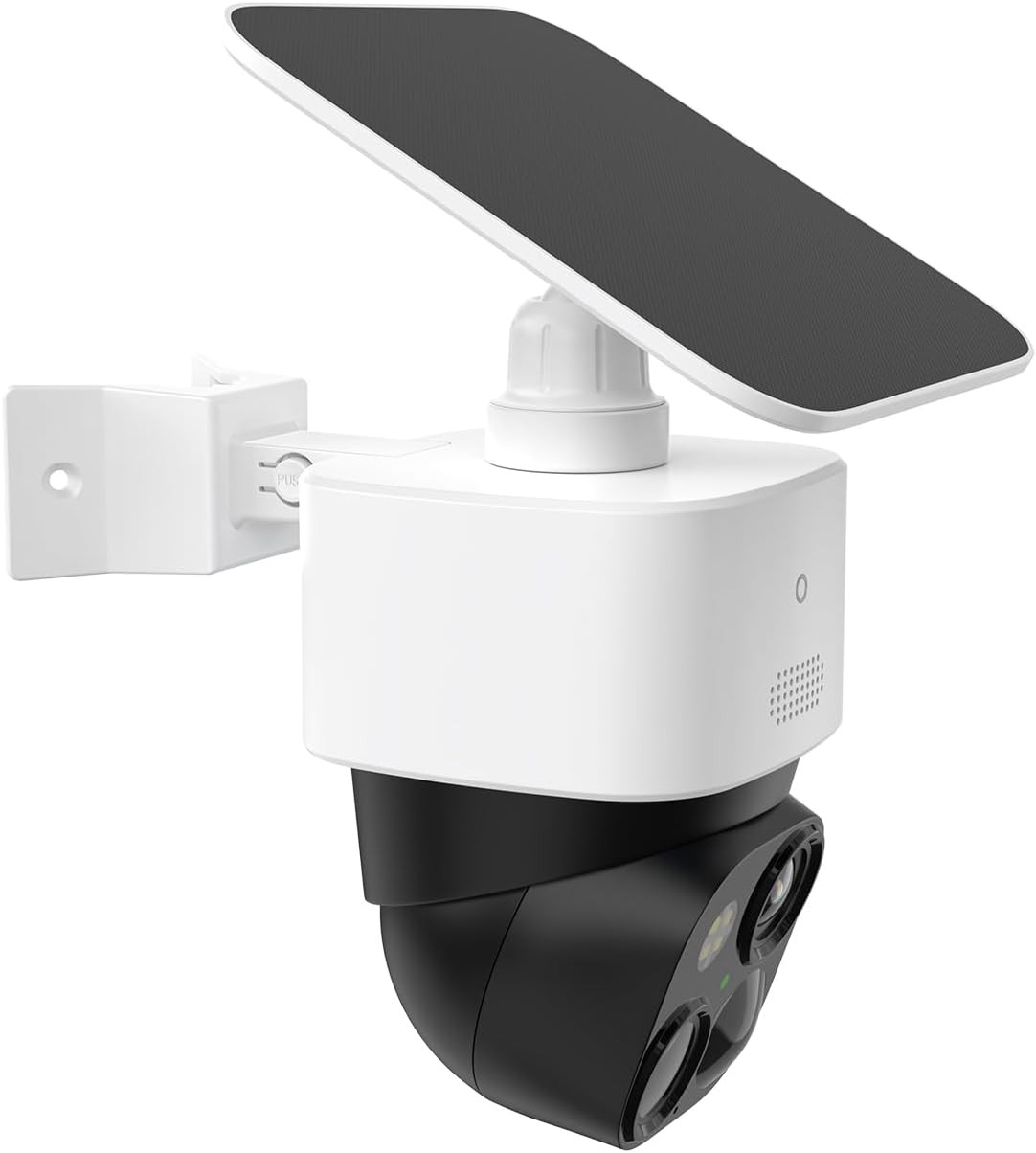 Holicfun Outside Wall Corner Mount for Eufy SoloCam S340 and E30 White