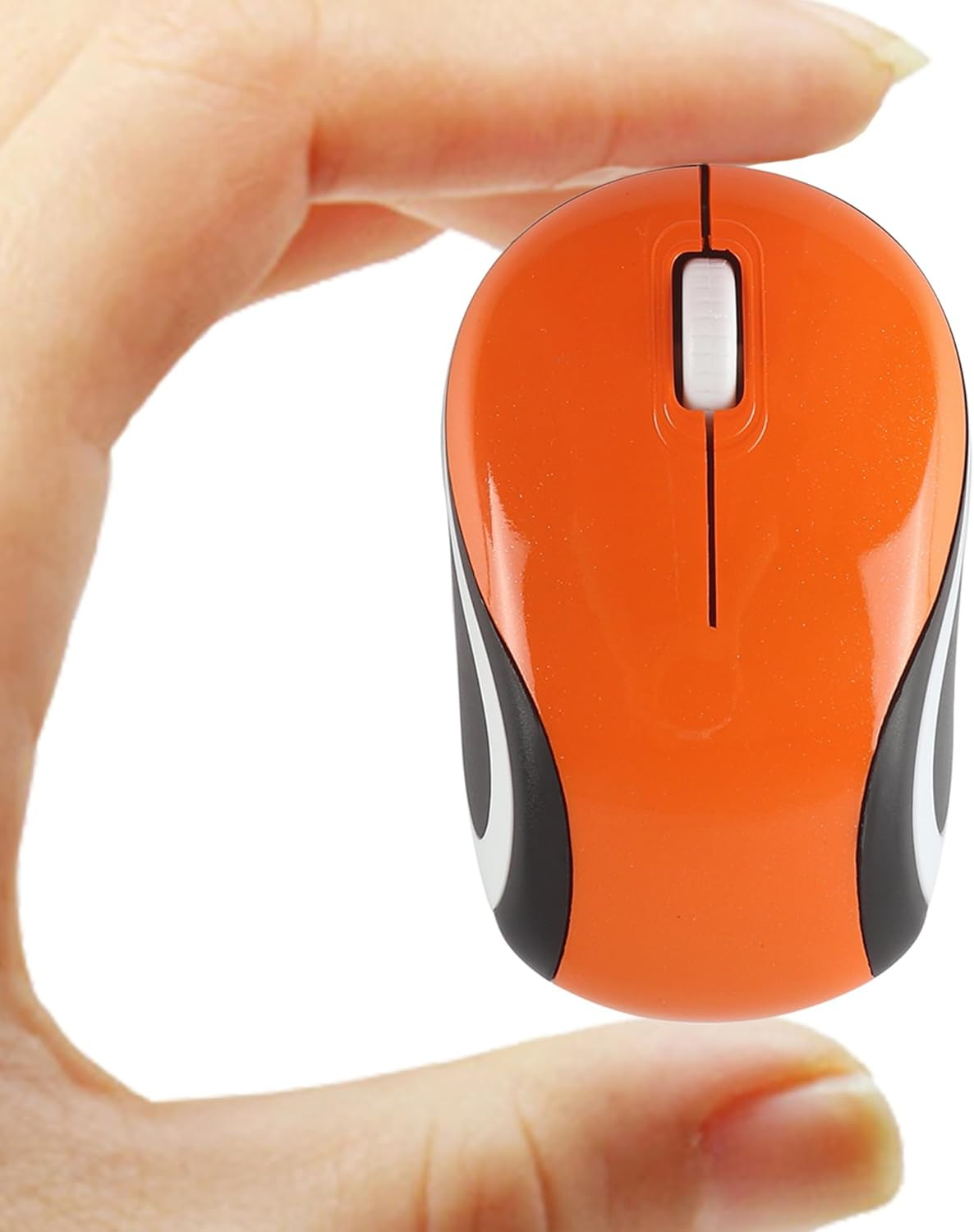 Wireless Mouse Cute Mini Computer Mouse for Laptop-Small Size Pocket Portable Co