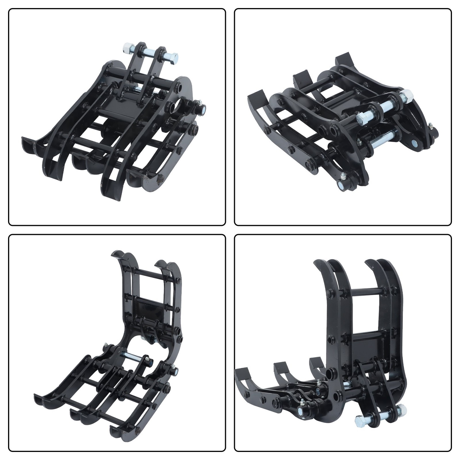 NEW Grapple Wide Opening Grabber Mini Excavator Attachment For Small Diggers
