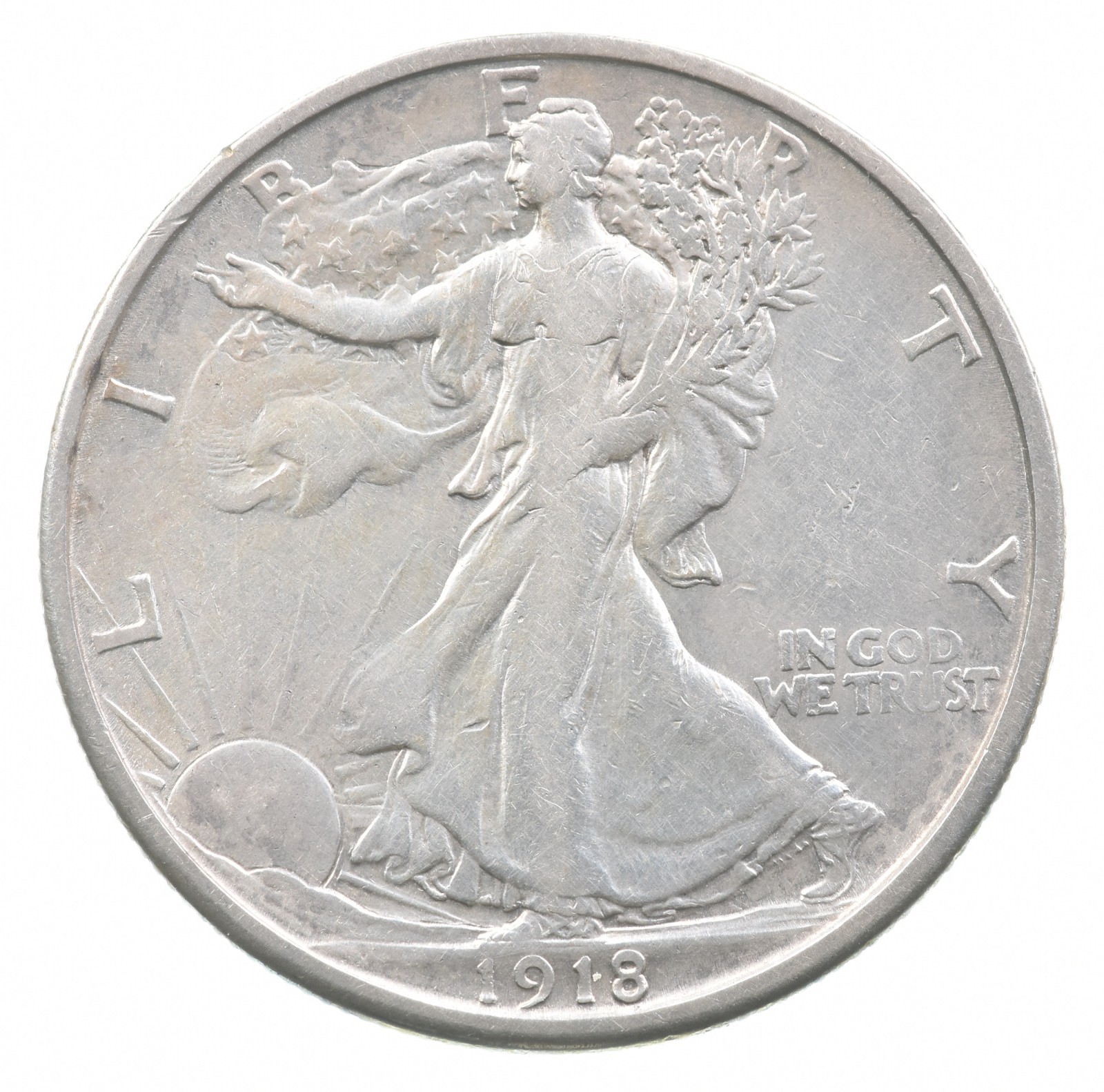 1918-S Walking Liberty Half Dollar *2180