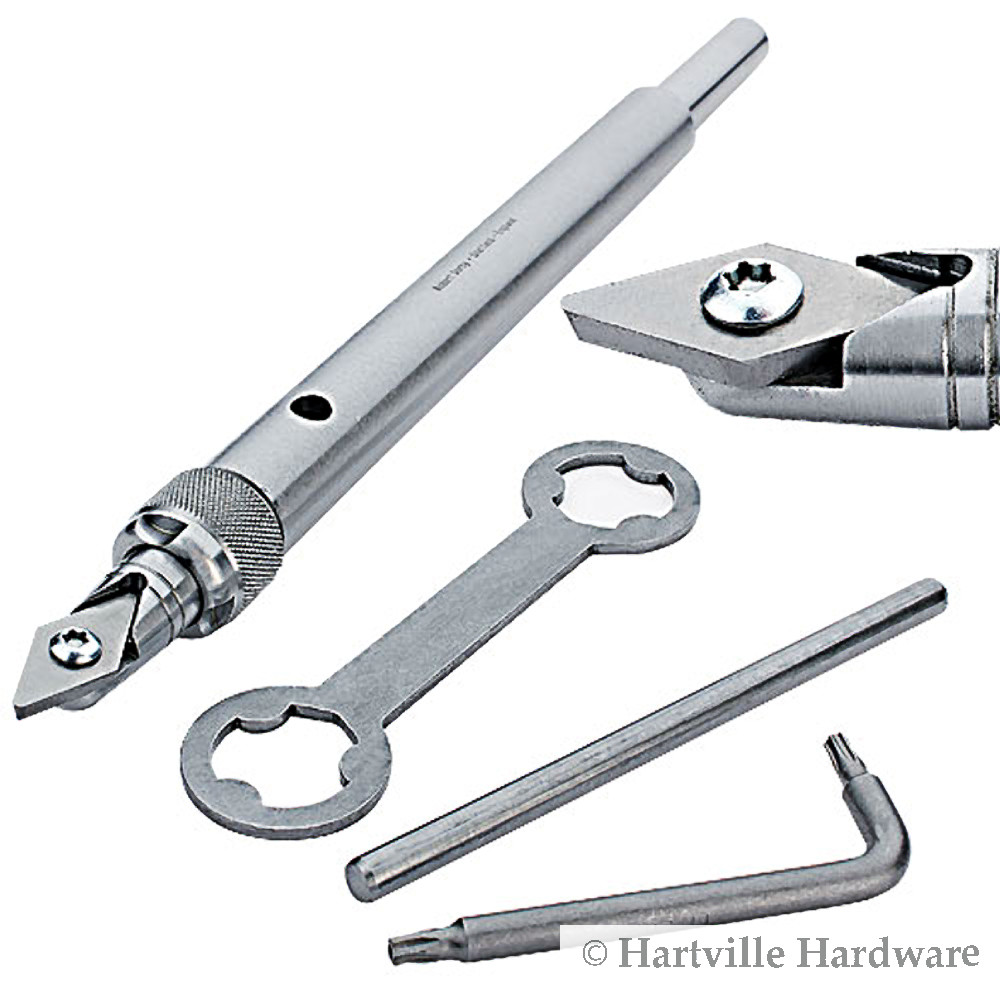 Robert Sorby #RSTM-SCT2 Turnmaster Shank w/ Detail Tungston Carbide Cutter