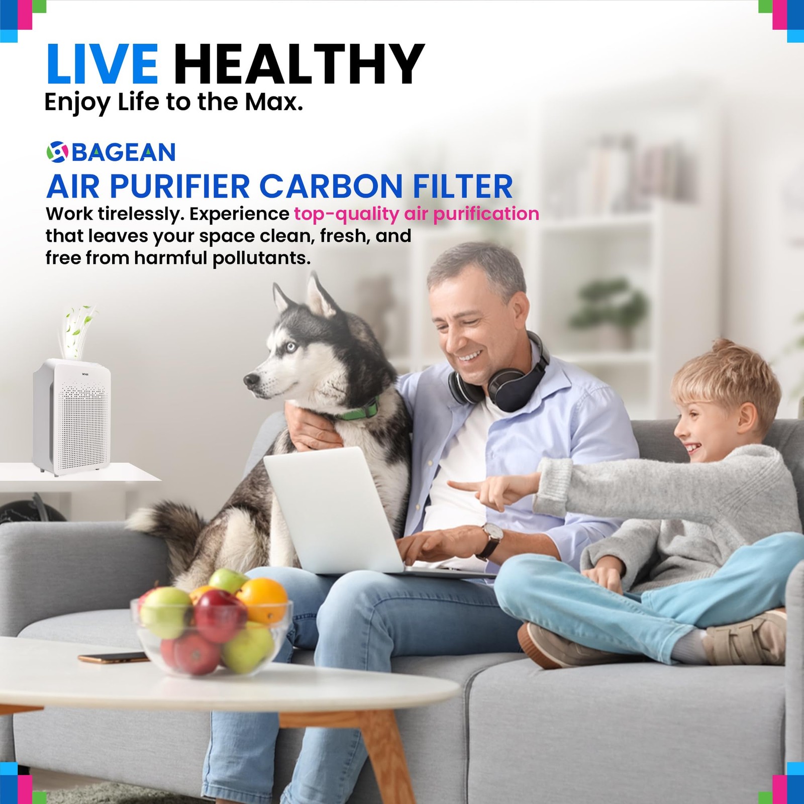 C545 Carbon Prefilter S - Compatible with Winix Air Purifier Filter Replaceme...