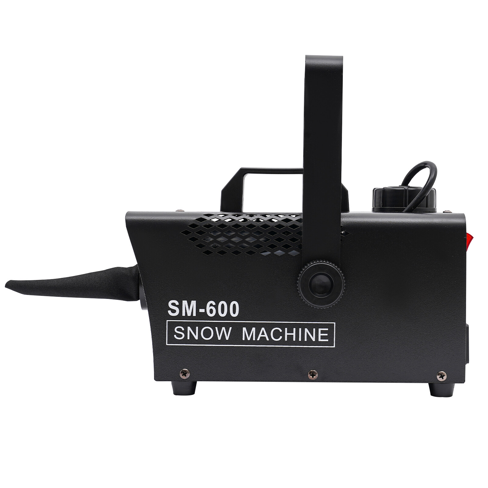600W DJ Snow Machine Stage Snowflake Machine With Remote Control Christmas Decor