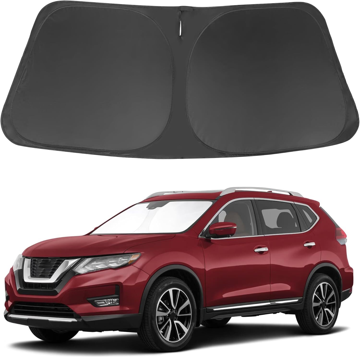 For 2014-2020 Nissan Rogue Car Front Windshield Sun Shade Reflective UVs Cover