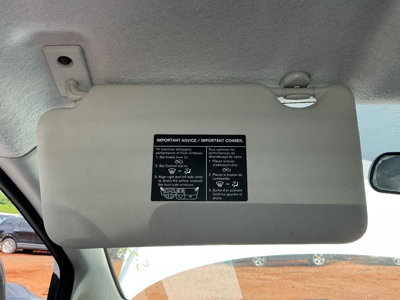 Driver Sun Visor With Bluetooth Phone System Fits 14-15 VERSA 5102869