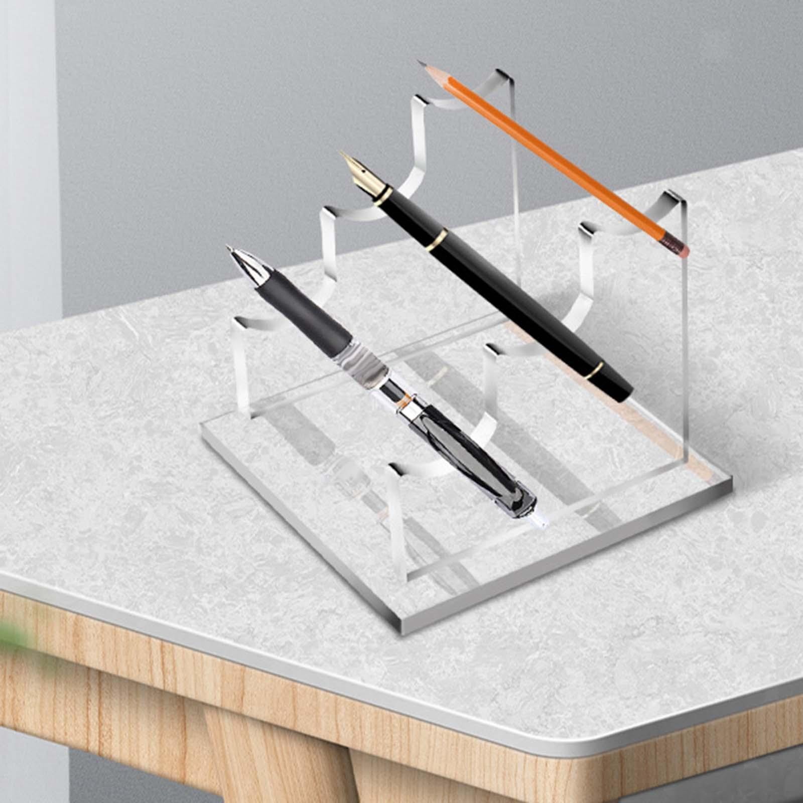 Acrylic Display Rack, Makeup Brush Rack Desk Accessories