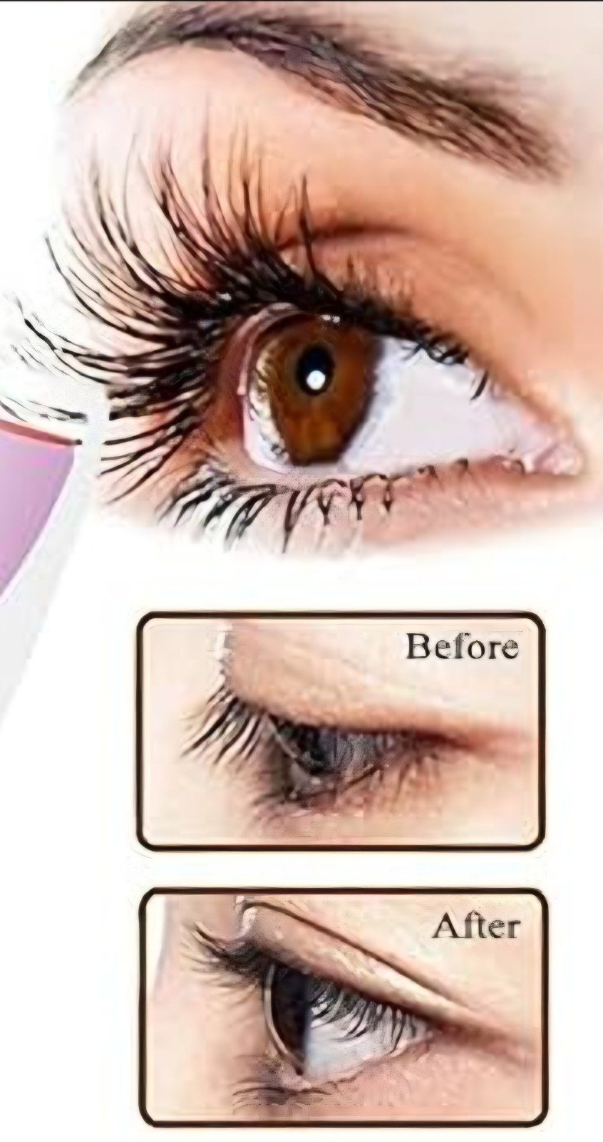 ​Vtg Avon Ultra Slim Heated Eyelash Curler 2006 Lavender Purple NIB NEW