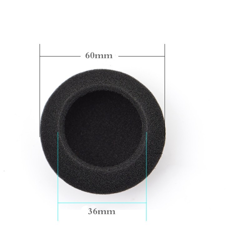Leather Game Ear Pad Solid Sponge Earphone 5 Pairs for - H600 H 600