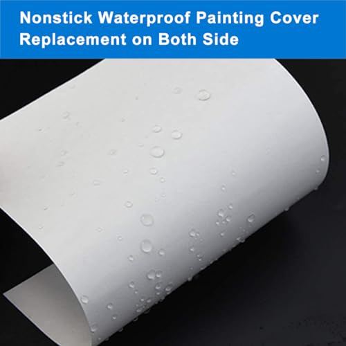 100 Pieces Painting Release Paper Non-Stick Release Paper Double-Sided