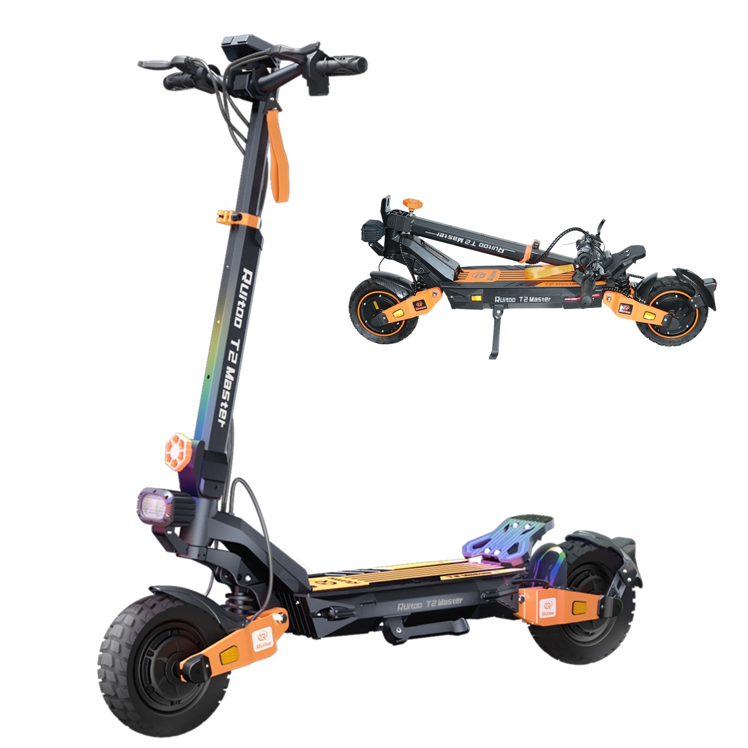 JUNLING T2 MASTER Electric Scooter for Adults, 3200W, 35MPH, 40 Miles, Commuter