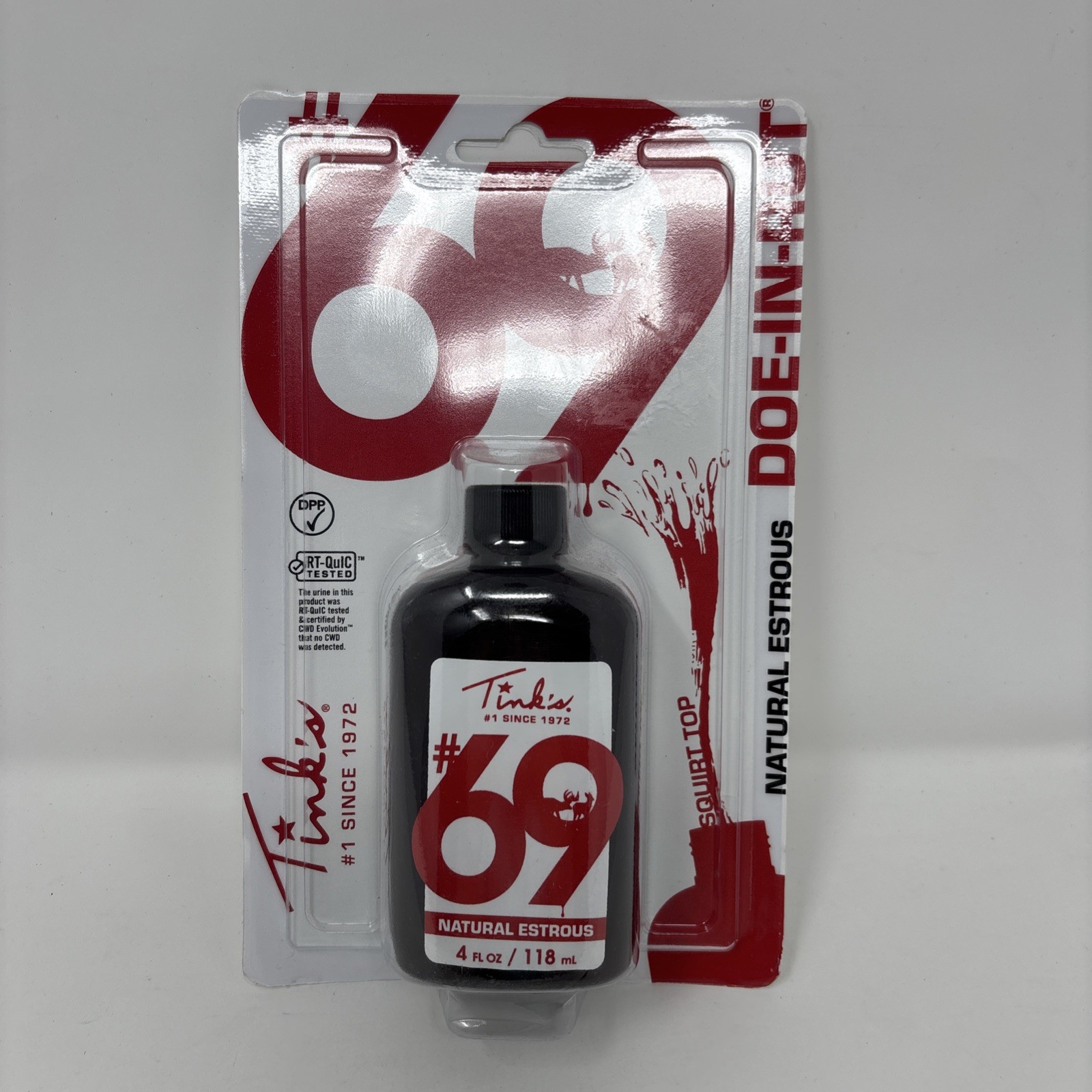 Tinks Doe-In-Rut #69 Buck Lure 4 Oz. FREE Shipping Tink's FREE SHIPPING NEW USA