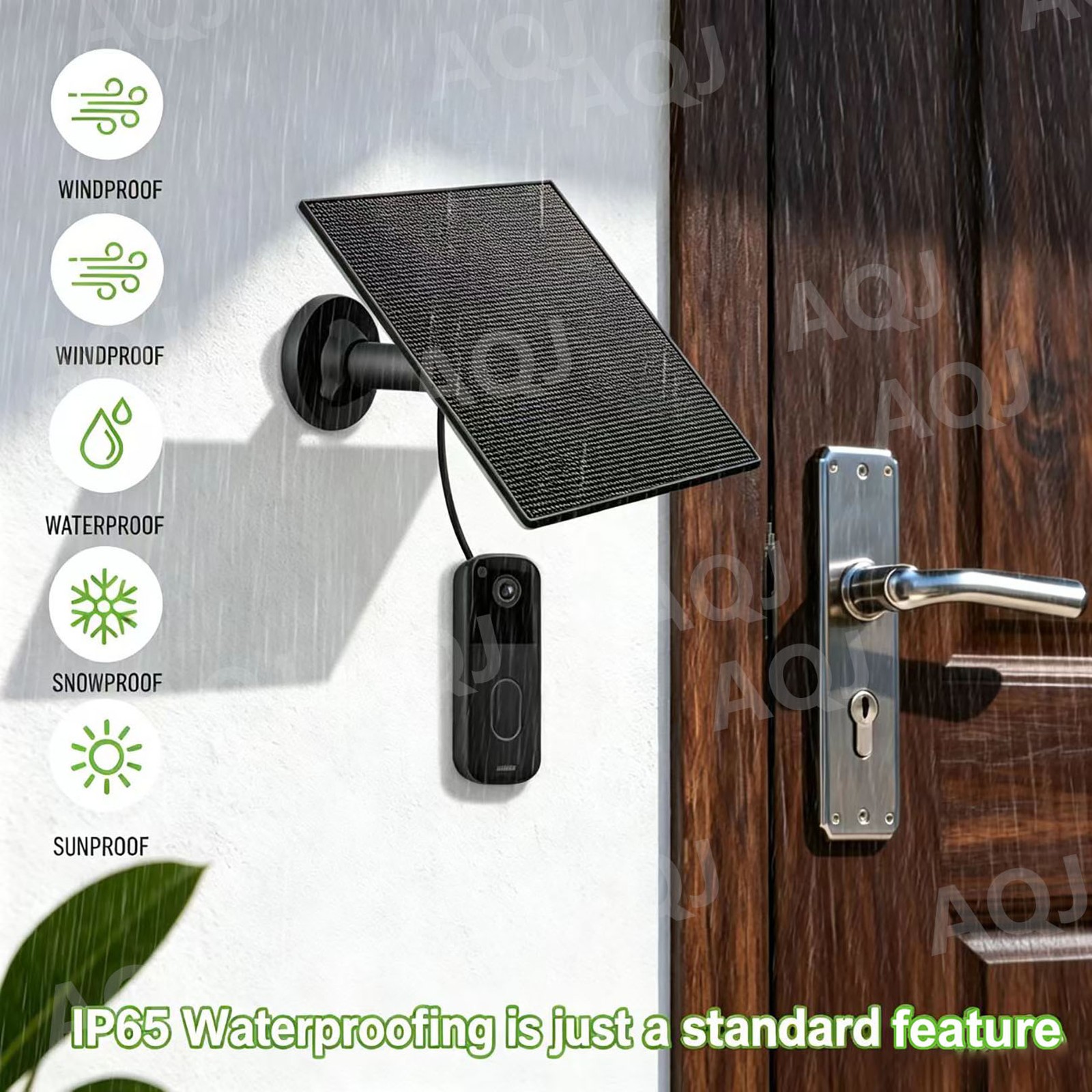 Solar Panel for Blink Camera, Solar Panel 3W Compatible with Blink for blink 4th