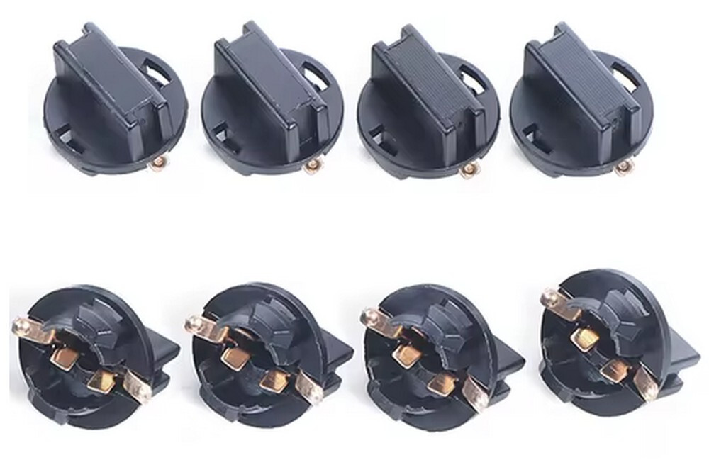 8 Pack T10 Twist Lock Bulb Holders for Chevy gauge cluster 194 bulbs