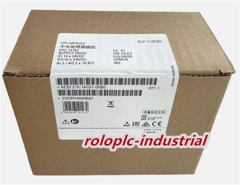 New In Box Siemens 6ES7 215-1AG31-0XB0/6ES7215-1AG31-0XB0 Module