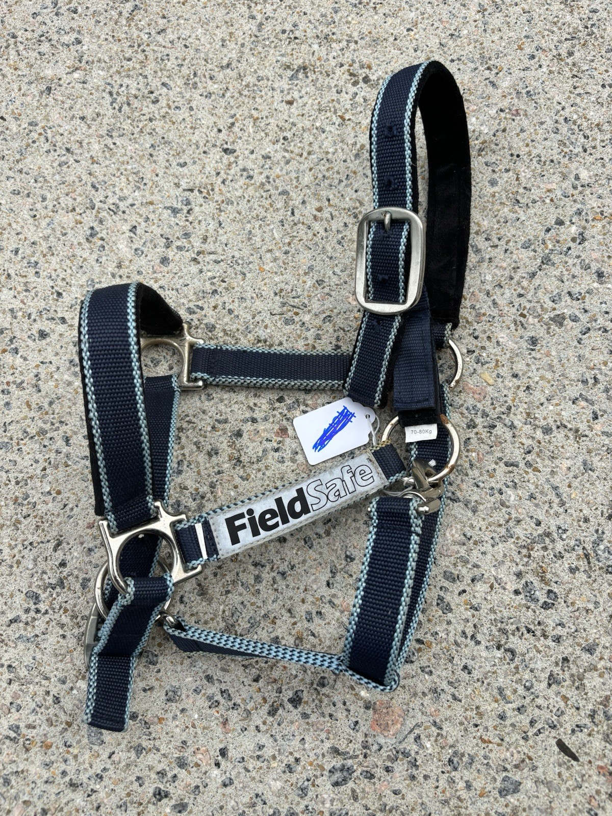 Field Safe Cob Size Halter - Breakaway/Reflective