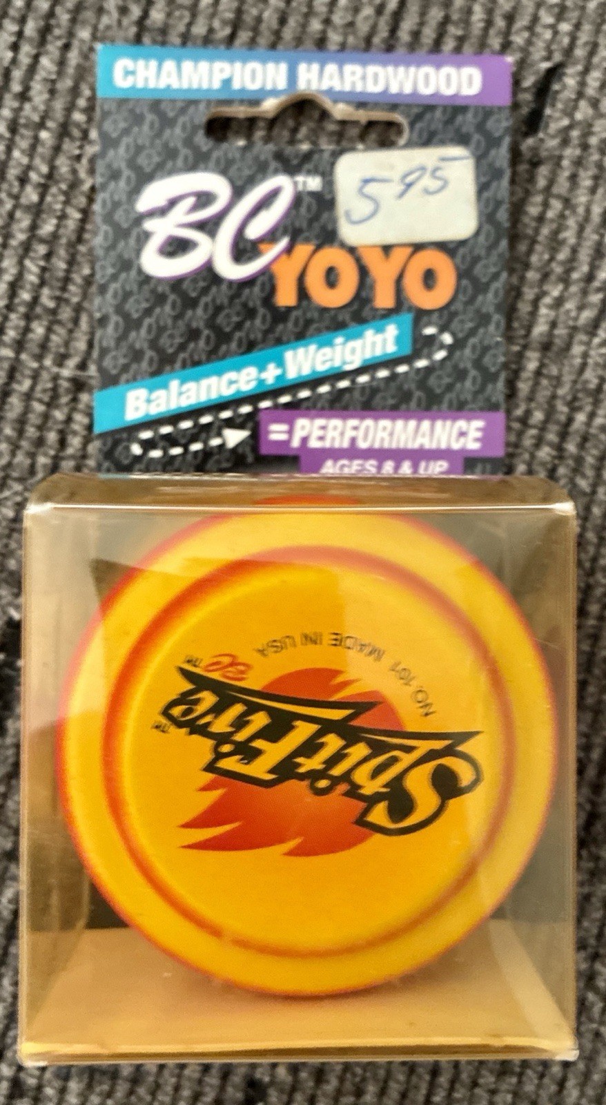 Vintage - BC Yo-Yo / Spitfire Champion Hardwood Edition