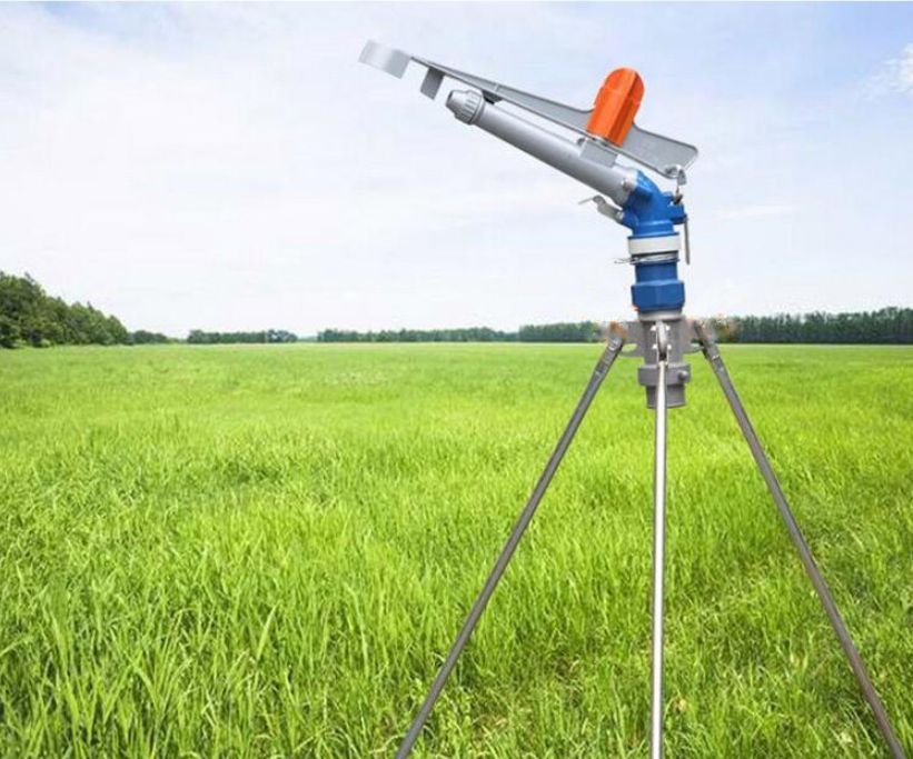 2" Alloy 360°Adjustable Impact Sprinkler Gun Water Irrigation Lawn Spray Gun