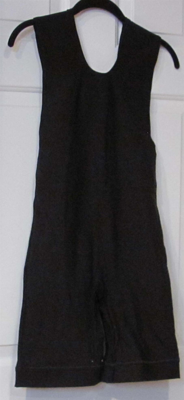 Lifting Large 100% Lycra Singlet-(Size Small) Black (LN)