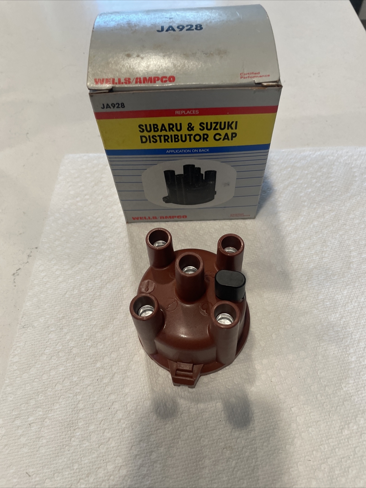 New 1976-87 Subaru 1986 Suzuki 4 Cylinder Distributor Cap Replaces 391000601