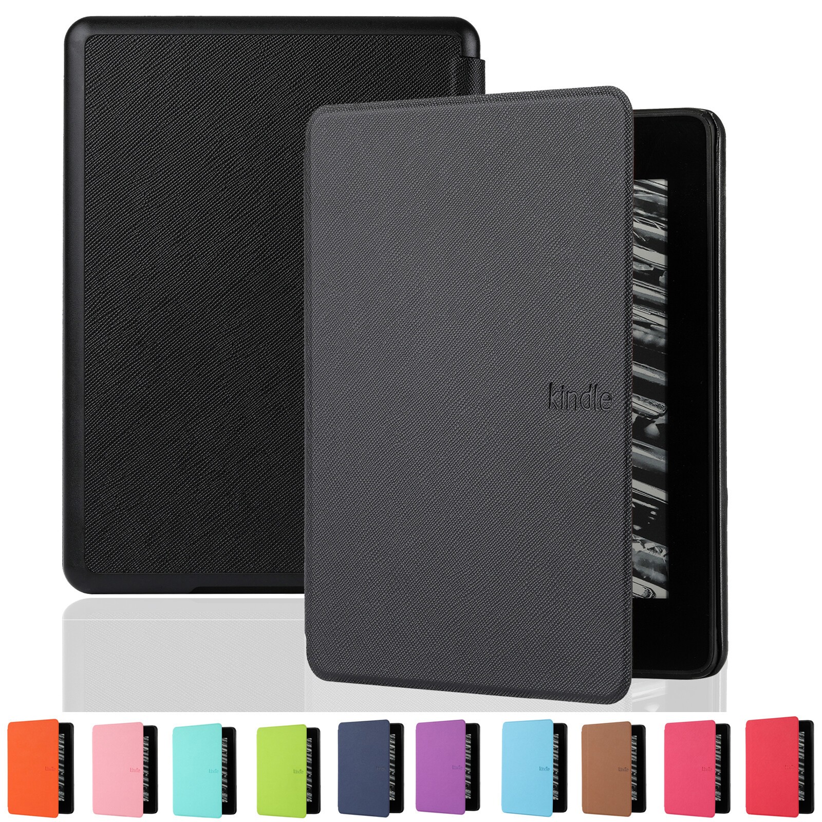 For Kindle Paperwhite 12th Gen 7" 2024/11th Gen 6.8 2021 Leather Flip Case Cover