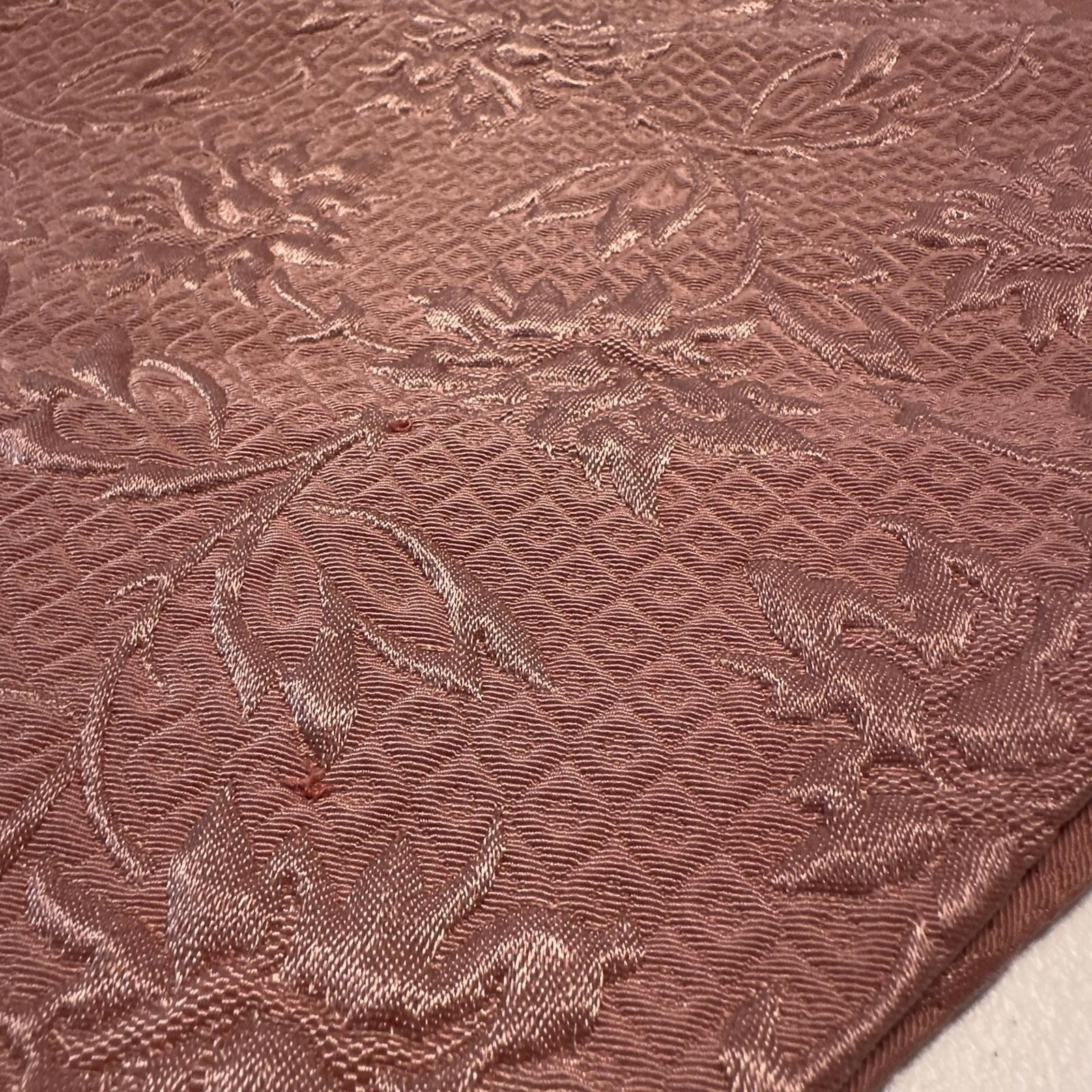Table runner 66 x 12 – rose tone raised FLORAL print