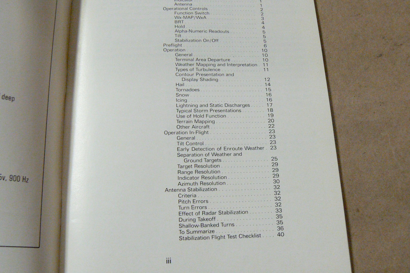 Bendix RDR-1100 Weathervision System Pilot's Manual