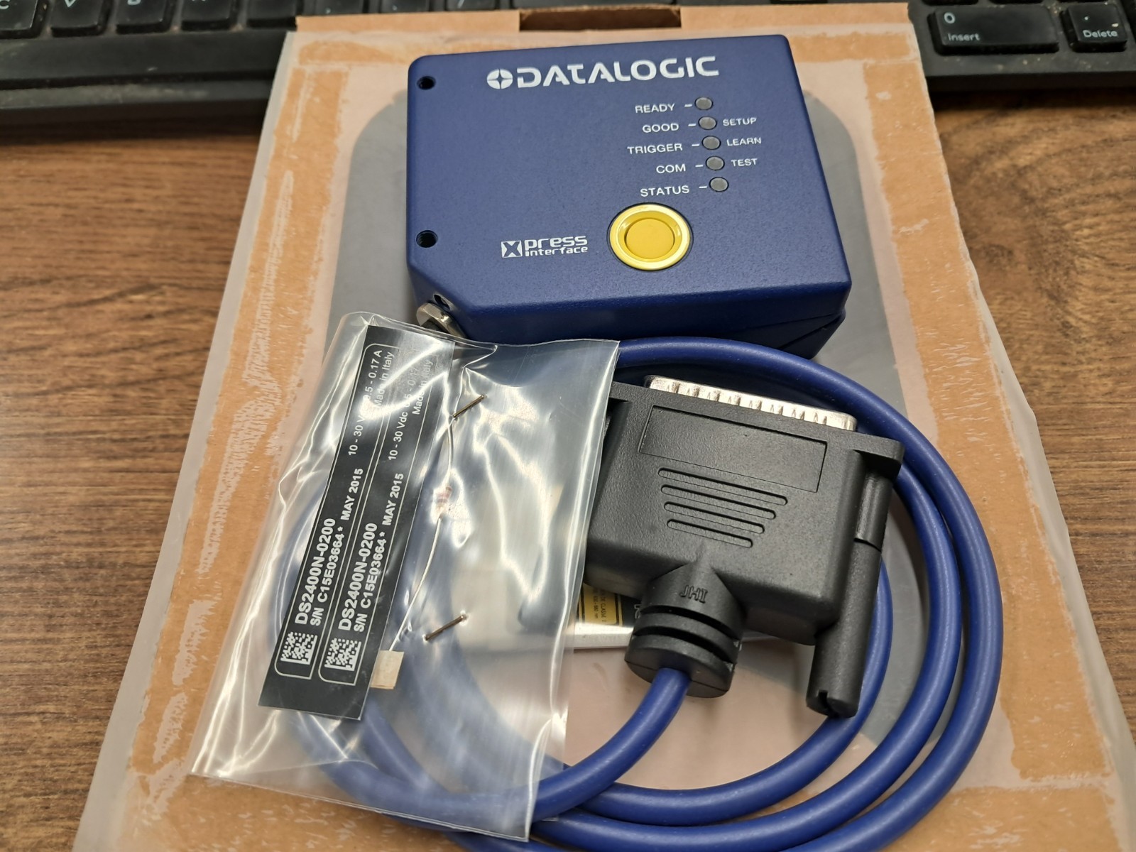 Datalogic DS2400N-0200 Short Range Barcode Scanner | New Open Box NOS | 10–30VDC