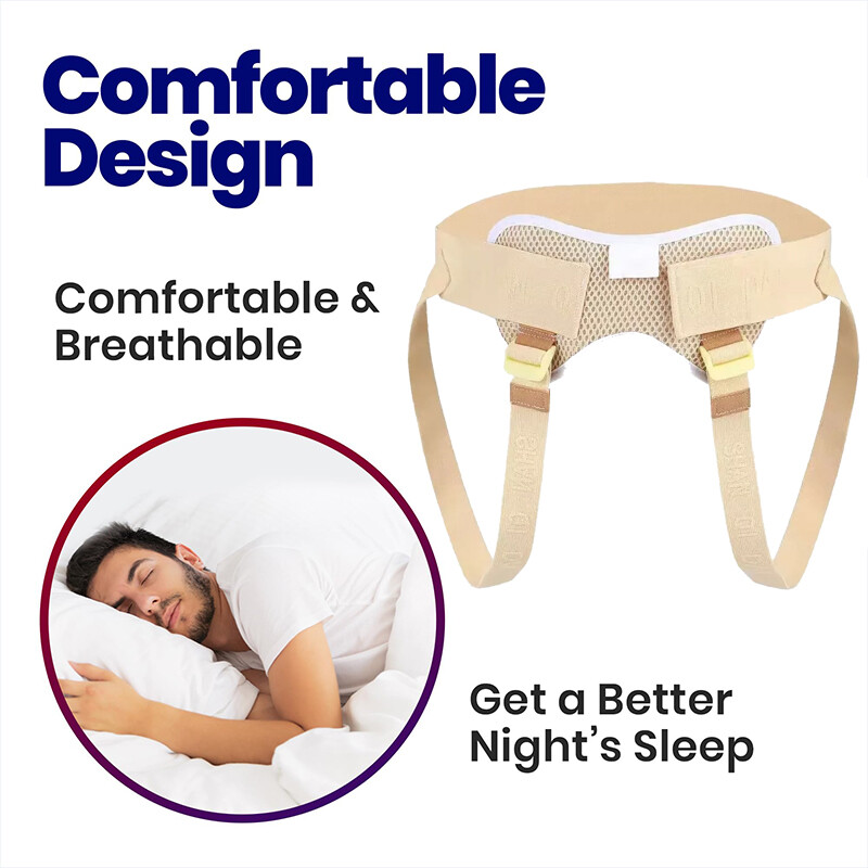 Medical Hernia Support Belt Inguinal Groin Truss Brace For Men Women Pain Relief